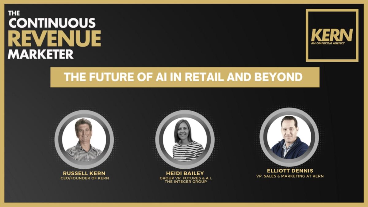 The Future Of AI In Retail And Beyond - KERN Agency